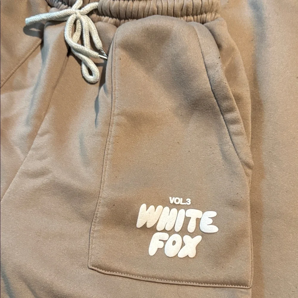 White Fox Boutique Tan Hoodie and Sweatpants Set - Picture 4 of 9